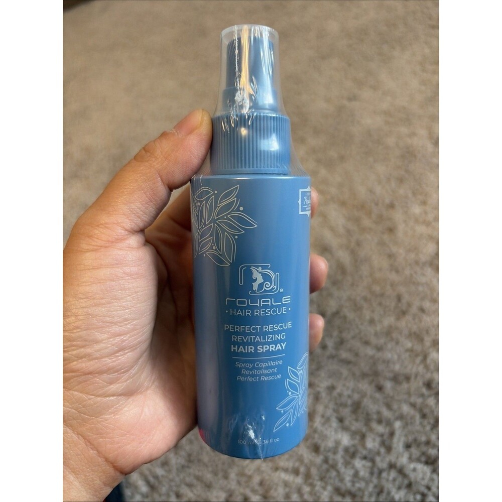 Royale Hair Rescue Perfect Rescue Revitalizing Hair Spray 3.38 oz, New Sealed